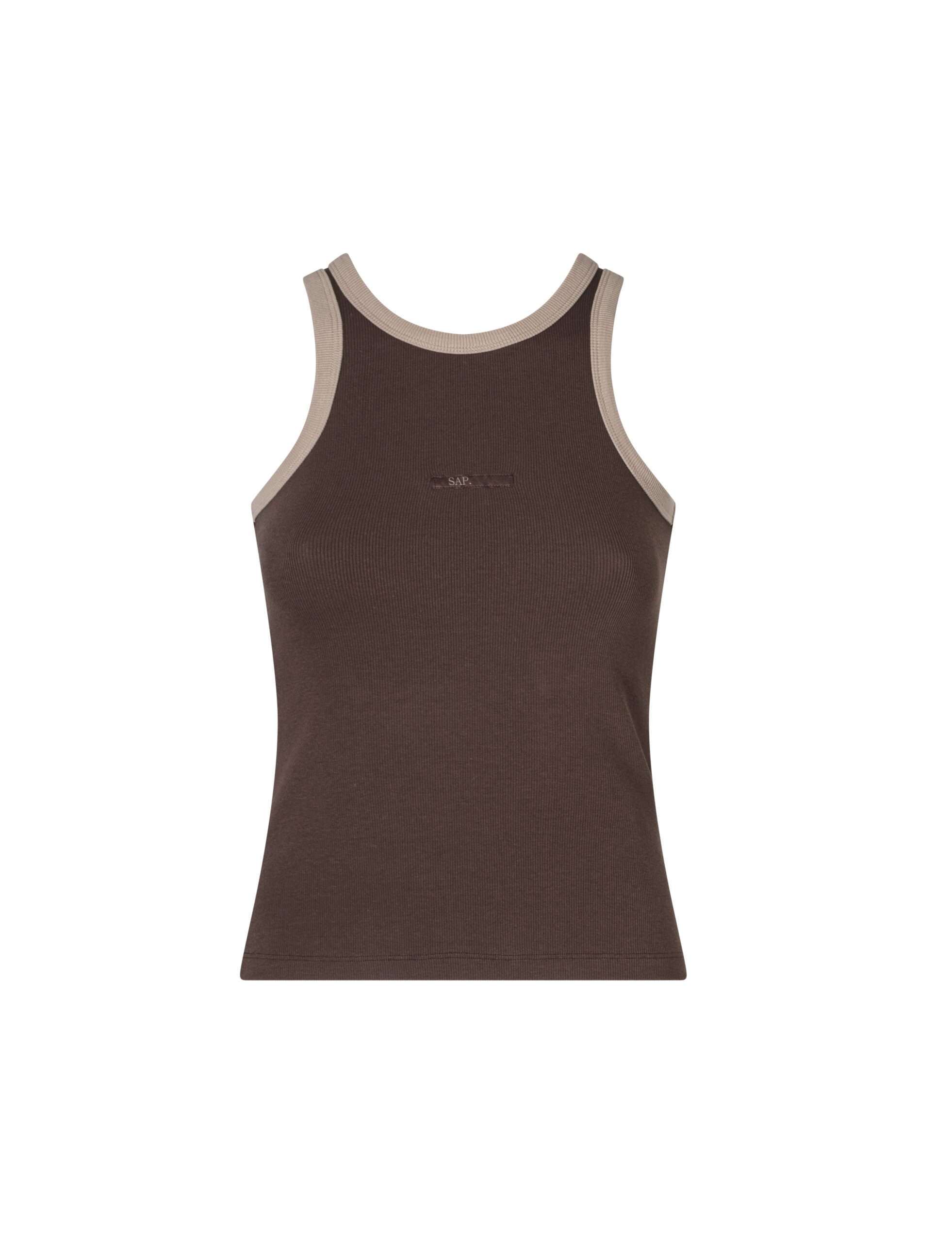 ELI TANK TOP - BRWON