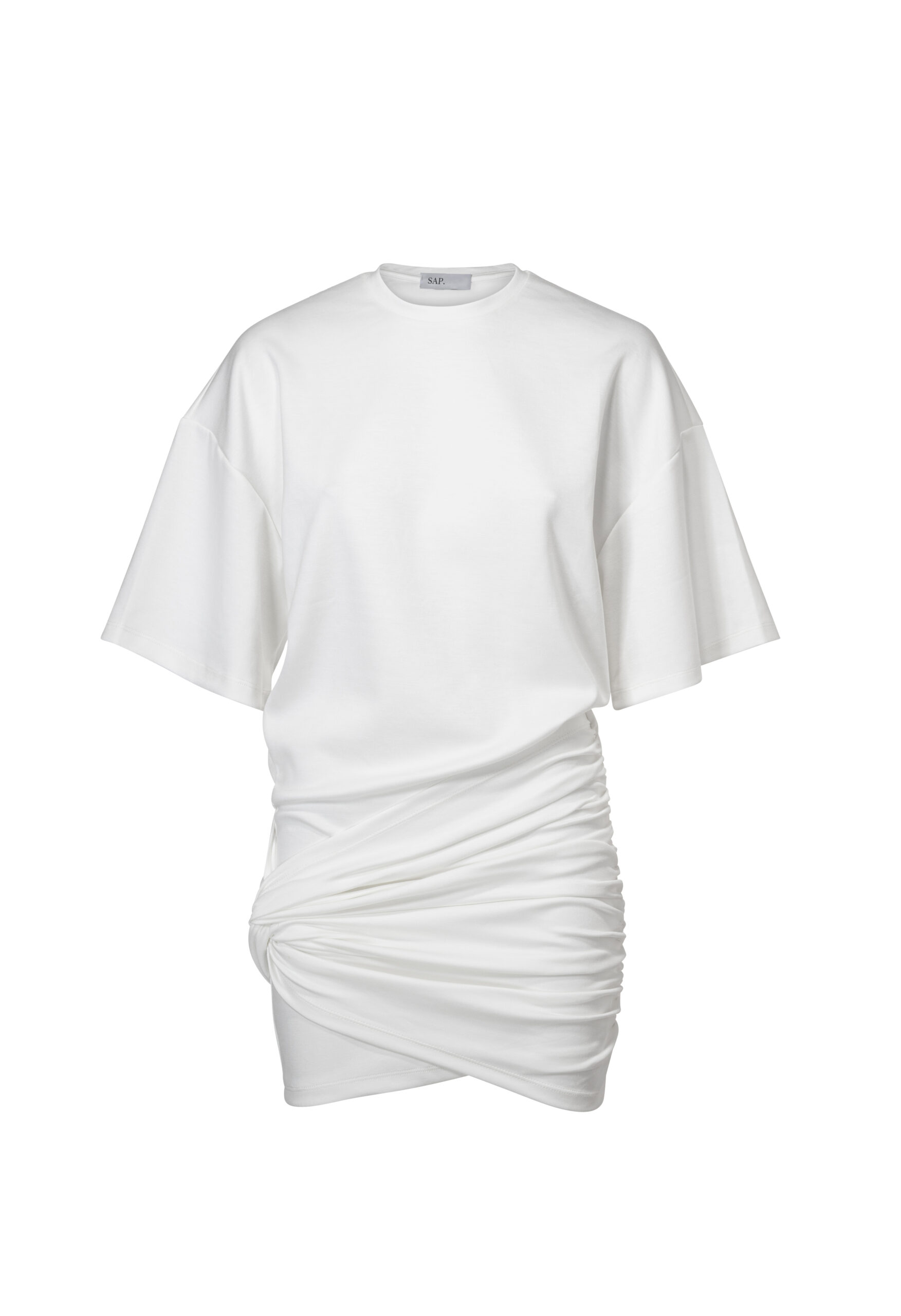 NINA SHORT DRESS - WHITE