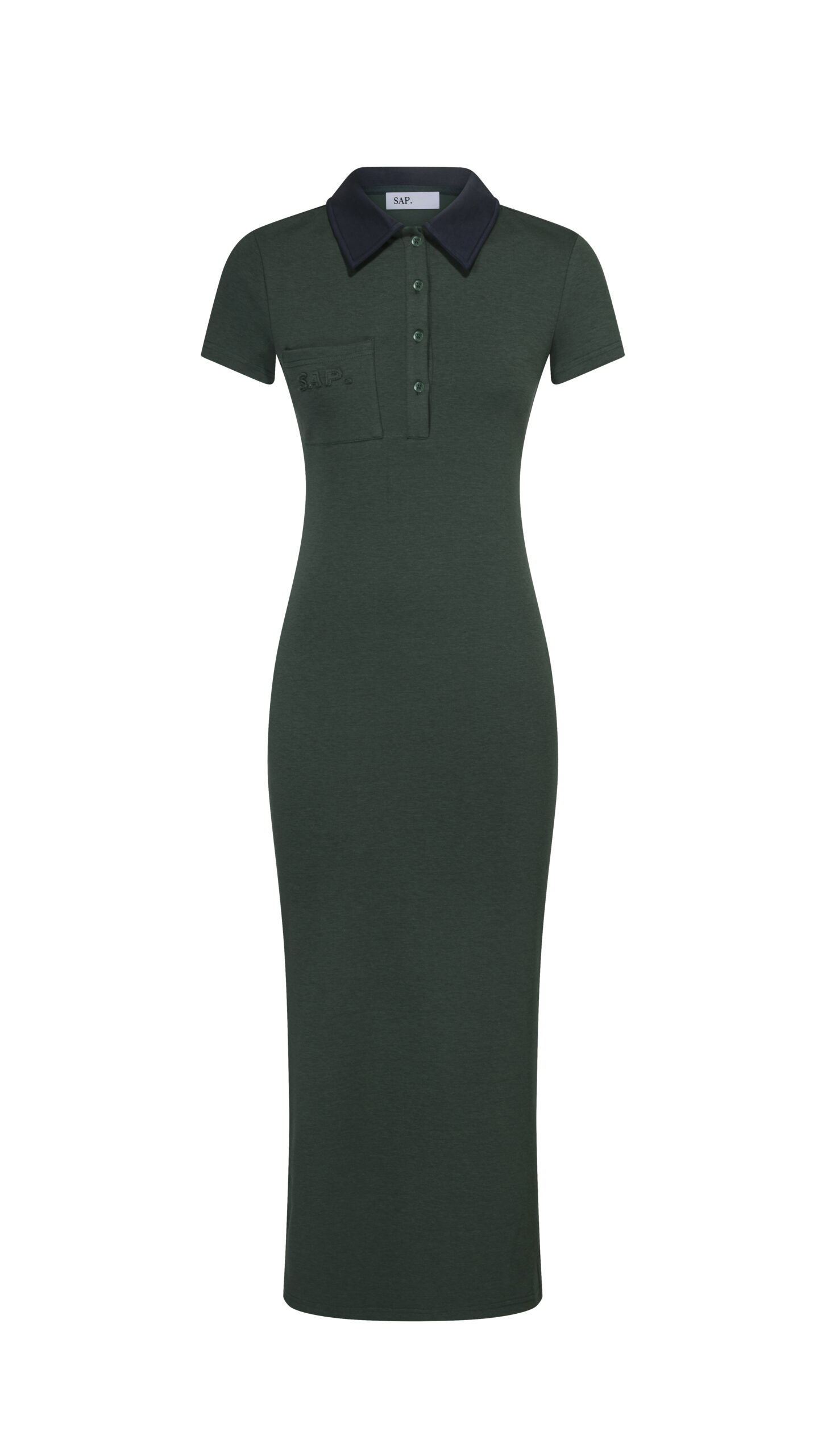 SERENA LONG DRESS - GREEN