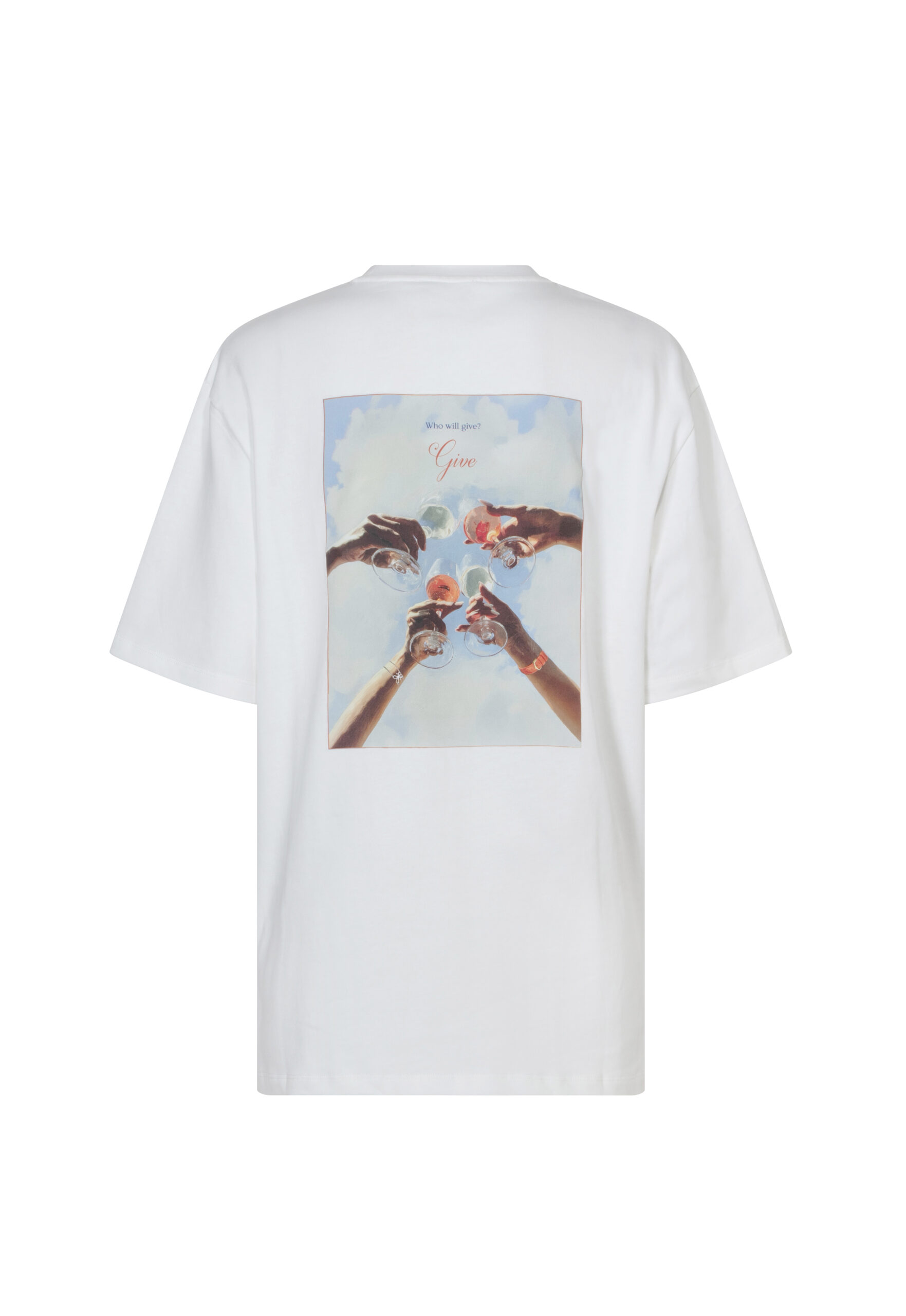 GIVE T-SHIRT - WHITE