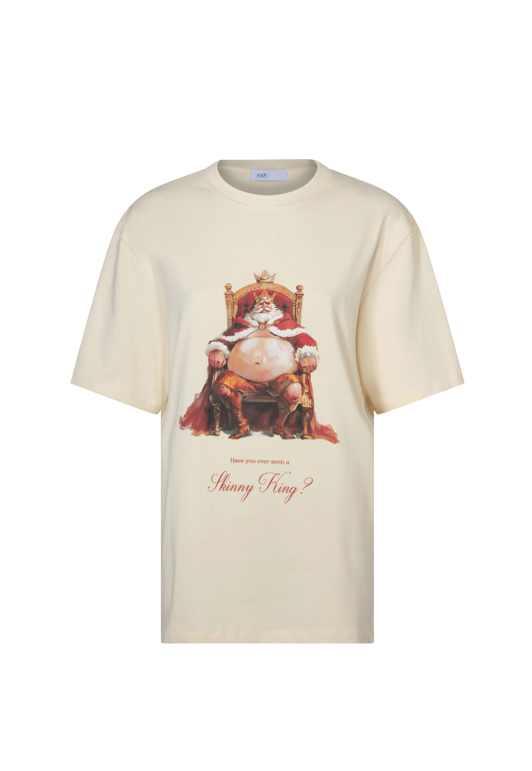 KING T-SHIRT - BUTTER