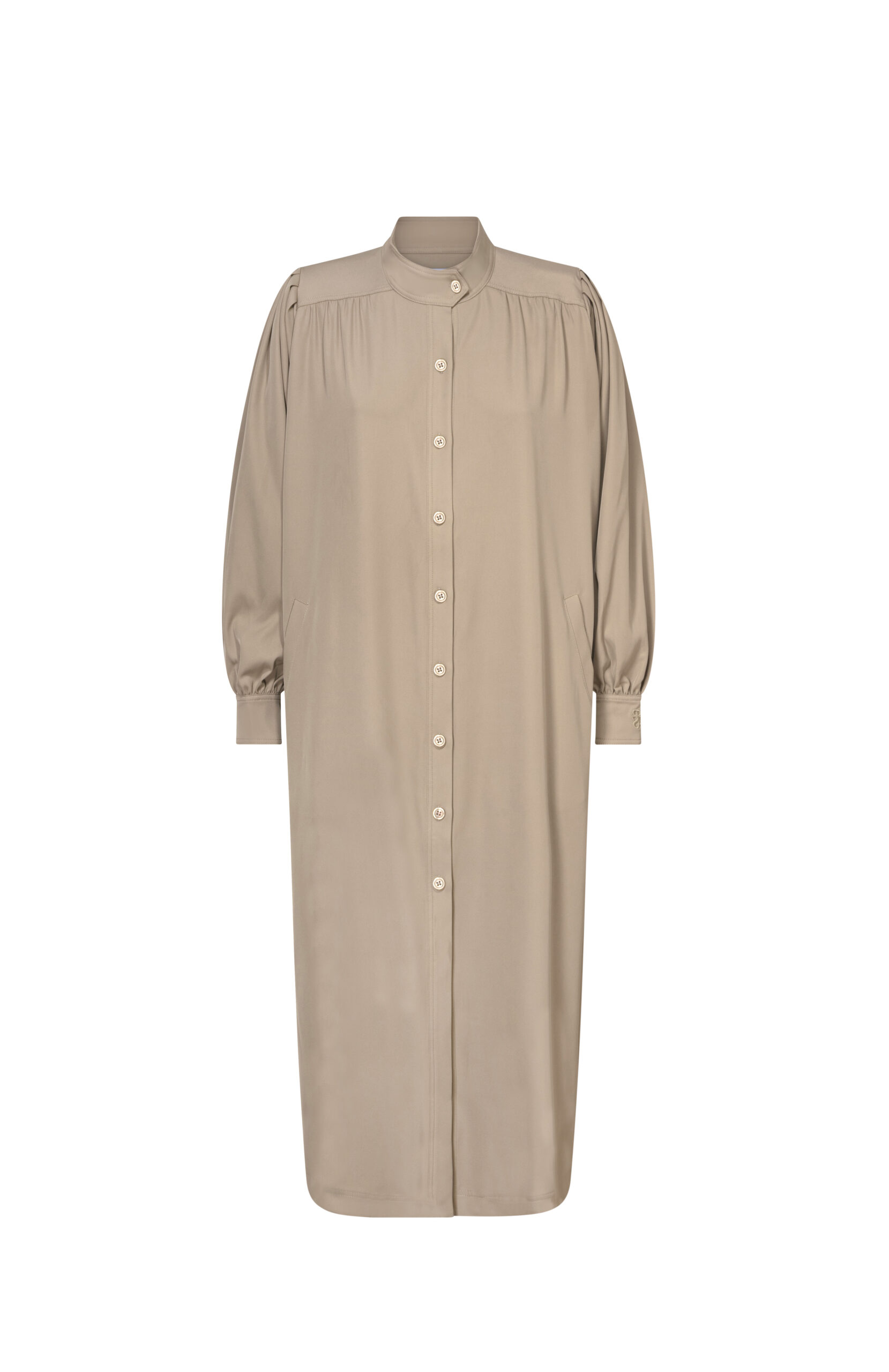 OLIVIA JACKET DRESS - BEIGE