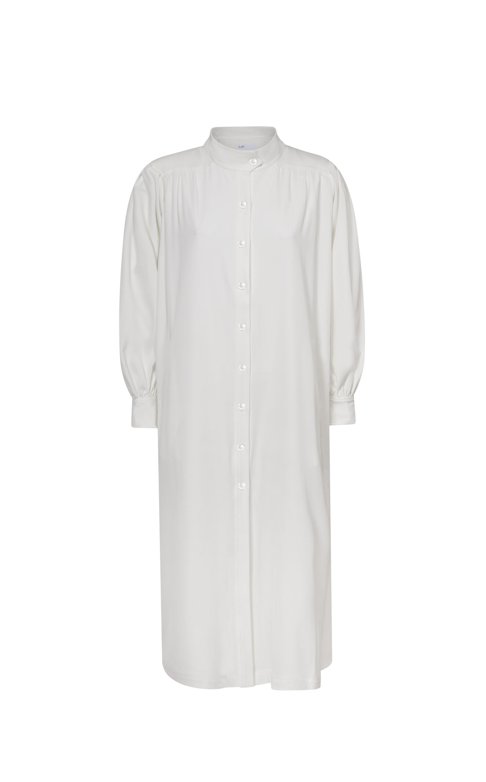 OLIVIA JACKET DRESS - WHITE